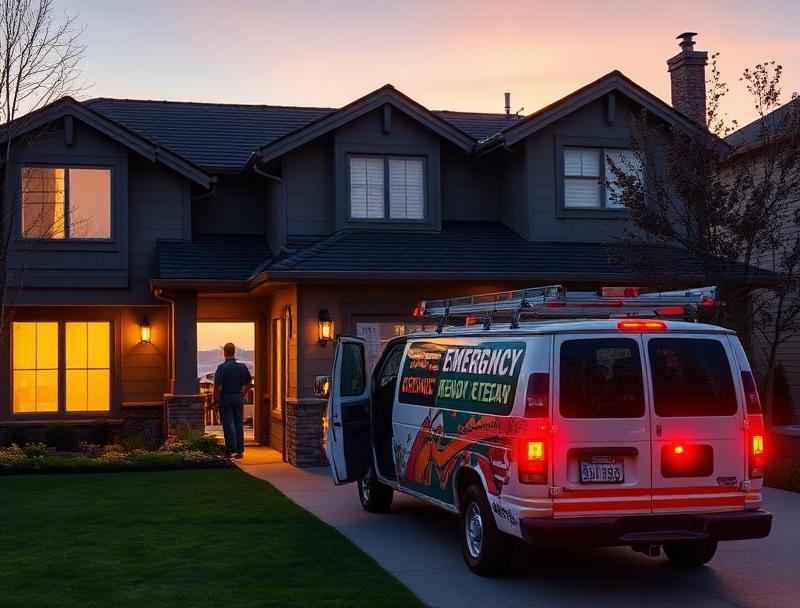 Emergency service - professional garage door work